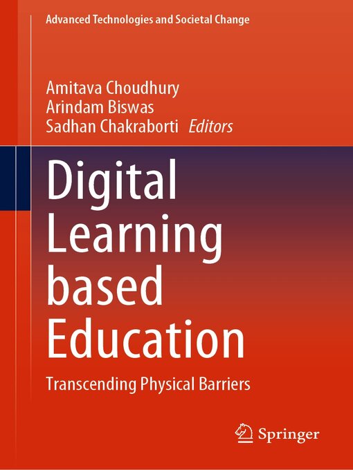 Title details for Digital Learning based Education by Amitava Choudhury - Available